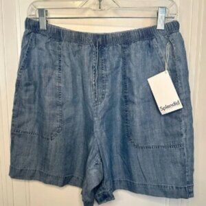 SPLENDID Angie Indigo Shorts Women's Size Medium RM4C630 NWT